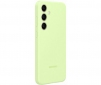 Панель Samsung Silicone Cover для Samsung Galaxy S24 (EF-PS921TGEGWW) Light Green - фото 2 - Samsung Experience Store — брендовый интернет-магазин