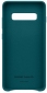 Панель Samsung Leather Cover для Samsung Galaxy S10 Plus (EF-VG975LGEGRU) Green - фото 4 - Samsung Experience Store — брендовий інтернет-магазин