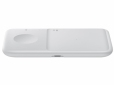 Бездротовий зарядний пристрій Samsung Wireless Charger Duo (EP-P4300TWRGRU) White - фото 3 - Samsung Experience Store — брендовий інтернет-магазин