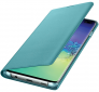 Чехол-книжка Samsung LED View Cover для Samsung Galaxy S10 Plus (EF-NG975PGEGRU) Green - фото 3 - Samsung Experience Store — брендовый интернет-магазин