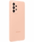 Панель Silicone Cover для Samsung Galaxy A53 EF-PA536TPEGRU Peach - фото 2 - Samsung Experience Store — брендовый интернет-магазин