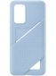 Чехол Samsung Card Slot Cover для Samsung A33 (A336) (EF-OA336TLEGRU) Artic Blue - фото 5 - Samsung Experience Store — брендовый интернет-магазин