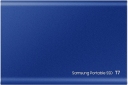 Жесткий диск Samsung Portable SSD T7 2TB USB 3.2 Type-C (MU-PC2T0H/WW) External Blue - фото 2 - Samsung Experience Store — брендовый интернет-магазин