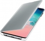 Чехол-книжка Samsung Clear View Cover для Samsung Galaxy S10 Plus (EF-ZG975CWEGRU) White - фото 4 - Samsung Experience Store — брендовый интернет-магазин