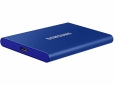 Жорсткий диск Samsung Portable SSD T7 1TB USB 3.2 Type-C (MU-PC1T0H/WW) External Blue - фото 4 - Samsung Experience Store — брендовый интернет-магазин