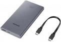 Портативна батарея Samsung 10000 mAh 25W (EB-P3300XJRGRU) Grey - фото 2 - Samsung Experience Store — брендовий інтернет-магазин