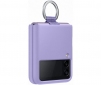 Накладка Silicone Cover with Ring для Samsung Galaxy Flip3 (EF-PF711TVEGRU) Lavender - фото 3 - Samsung Experience Store — брендовий інтернет-магазин