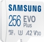 Карта памяти Samsung EVO Plus microSDXC 256GB UHS-I Class 10 + SD адаптер (MB-MC256KA/RU) - фото 5 - Samsung Experience Store — брендовый интернет-магазин