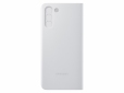 Чехол-книжка Samsung Clear View Cover для Samsung Galaxy S21 Plus (EF-ZG996CJEGRU) Light Gray - фото 5 - Samsung Experience Store — брендовый интернет-магазин