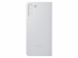 Чехол-книжка Samsung Clear View Cover для Samsung Galaxy S21 Plus (EF-ZG996CJEGRU) Light Gray - фото 5 - Samsung Experience Store — брендовый интернет-магазин