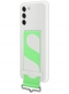 Накладка Samsung Silicone with Strap Cover для Samsung Galaxy S21 FE (EF-GG990TWEGRU) White - фото 4 - Samsung Experience Store — брендовый интернет-магазин