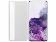 Чехол-книжка Samsung Clear View Cover для Samsung Galaxy S20 Plus (EF-ZG985CWEGRU) White - фото 3 - Samsung Experience Store — брендовый интернет-магазин