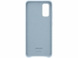 Панель Samsung Leather Cover для Samsung Galaxy S20 (EF-VG980LLEGRU) Sky Blue - фото 2 - Samsung Experience Store — брендовий інтернет-магазин