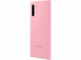 Накладка Samsung Silicone Cover для Samsung Galaxy Note 10 (EF-PN970TPEGRU) Pink - фото 3 - Samsung Experience Store — брендовый интернет-магазин