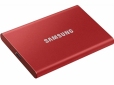 Жесткий диск Samsung Portable SSD T7 500GB USB 3.2 Type-C (MU-PC500R/WW) External Red - фото 4 - Samsung Experience Store — брендовый интернет-магазин