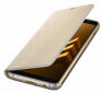 Чехол Samsung Neon Flip Cover A8 Plus 2018 (EF-FA730PFEGRU) Gold - фото 4 - Samsung Experience Store — брендовый интернет-магазин