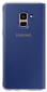 Чохол Samsung Neon Flip Cover A8 Plus 2018 (EF-FA730PFEGRU) Blue - фото 2 - Samsung Experience Store — брендовий інтернет-магазин
