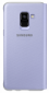 Чохол Samsung Neon Flip Cover A8 Plus 2018 (EF-FA730PVEGRU) Orchid Gray - фото 2 - Samsung Experience Store — брендовий інтернет-магазин