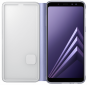 Чохол Samsung Neon Flip Cover A8 Plus 2018 (EF-FA730PVEGRU) Orchid Gray - фото 3 - Samsung Experience Store — брендовий інтернет-магазин