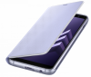 Чохол Samsung Neon Flip Cover A8 Plus 2018 (EF-FA730PVEGRU) Orchid Gray - фото 4 - Samsung Experience Store — брендовий інтернет-магазин