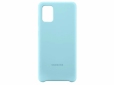 Накладка Samsung Silicone Cover для Samsung Galaxy A71 (EF-PA715TLEGRU) Blue - фото 2 - Samsung Experience Store — брендовый интернет-магазин