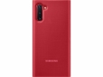 Чехол Samsung LED View Cover для Samsung Galaxy Note 10 (EF-NN970PREGRU) Red - фото 4 - Samsung Experience Store — брендовый интернет-магазин