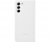 Чехол-книжка Samsung Clear View Cover для Samsung Galaxy S21 FE (EF-ZG990CWEGRU) White - фото 5 - Samsung Experience Store — брендовый интернет-магазин