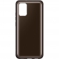Чехол Samsung Soft Clear Cover для Samsung Galaxy A02s (A025) (EF-QA025TBEGRU) Black - фото 2 - Samsung Experience Store — брендовый интернет-магазин