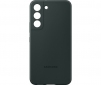 Панель Samsung Silicone Cover для Samsung Galaxy S22 (EF-PS901TGEGRU) Forest Green - фото 4 - Samsung Experience Store — брендовий інтернет-магазин