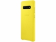 Панель Samsung Leather Cover для Samsung Galaxy S10 Plus (EF-VG975LYEGRU) Yellow - фото 3 - Samsung Experience Store — брендовий інтернет-магазин