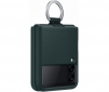 Накладка Silicone Cover with Ring для Samsung Galaxy Flip3 (EF-PF711TGEGRU) Green - фото 3 - Samsung Experience Store — брендовий інтернет-магазин