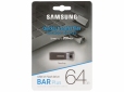USB флеш накопитель Samsung Bar Plus USB 3.1 64GB (MUF-64BE4/APC) Black - фото 3 - Samsung Experience Store — брендовый интернет-магазин