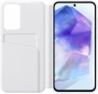 Чехол-книжка Samsung Smart Clear View Cover для Samsung Galaxy A55 (EF-ZA556CWEGWW) White - фото 4 - Samsung Experience Store — брендовый интернет-магазин