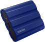 Жесткий диск Samsung Portable SSD T7 Shield 1Tb USB 3.2 Type-C (MU-PE1T0R/EU) Blue - фото 2 - Samsung Experience Store — брендовый интернет-магазин