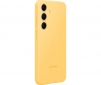 Панель Samsung Silicone Cover для Samsung Galaxy S24 (EF-PS921TYEGWW) Yellow - фото 3 - Samsung Experience Store — брендовий інтернет-магазин