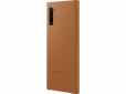 Чехол Samsung Leather Cover для Samsung Galaxy Note 10 (EF-VN970LAEGRU) Sand-Beige - фото 3 - Samsung Experience Store — брендовый интернет-магазин