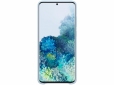 Панель Samsung Leather Cover для Samsung Galaxy S20 Plus (EF-VG985LLEGRU) Sky Blue - фото 4 - Samsung Experience Store — брендовый интернет-магазин