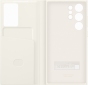 Чехол-книжка Samsung Smart Clear View Cover для Samsung Galaxy S23 Ultra (EF-ZS918CUEGRU) Cream - фото 5 - Samsung Experience Store — брендовый интернет-магазин