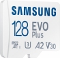 Карта пам'яті Samsung EVO Plus microSDXC 128 GB UHS-I Class 10 + SD-адаптер (MB-MC128KA/RU) - фото 5 - Samsung Experience Store — брендовий інтернет-магазин