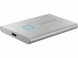 Жесткий диск Samsung Portable SSD T7 TOUCH 500GB USB 3.2 Type-C (MU-PC500S/WW) External Silver - фото 2 - Samsung Experience Store — брендовый интернет-магазин