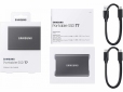 Жорсткий диск Samsung Portable SSD T7 500GB USB 3.2 Type-C (MU-PC500T/WW) External Grey - фото 2 - Samsung Experience Store — брендовый интернет-магазин