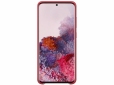 Панель Samsung Leather Cover для Samsung Galaxy S20 (EF-VG980LREGRU) Red - фото 3 - Samsung Experience Store — брендовый интернет-магазин