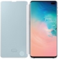 Чехол-книжка Samsung Clear View Cover для Samsung Galaxy S10 Plus (EF-ZG975CWEGRU) White - фото 3 - Samsung Experience Store — брендовый интернет-магазин