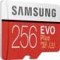 Карта памяти Samsung EVO Plus microSDXC 256GB UHS-I Class 10 + SD-адаптер (MB-MC256HA/RU) - фото 3 - Samsung Experience Store — брендовый интернет-магазин