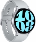 Смарт часы Samsung Galaxy Watch 6 44mm (SM-R940NZSASEK) Silver - фото 3 - Samsung Experience Store — брендовий інтернет-магазин