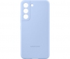 Панель Samsung Silicone Cover для Samsung Galaxy S22 (EF-PS901TLEGRU) Artic Blue - фото 4 - Samsung Experience Store — брендовый интернет-магазин