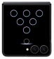 Панель Samsung Flipsuit для Samsung Galaxy Flip 8 (EF-FF776CJEGUA) Silver - фото 2 - Samsung Experience Store — брендовый интернет-магазин