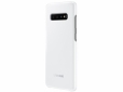 Панель Samsung LED Cover для Samsung Galaxy S10 Plus (EF-KG975CWEGRU) White - фото 4 - Samsung Experience Store — брендовый интернет-магазин