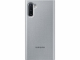 Чохол Samsung LED View Cover для Samsung Galaxy Note 10 (EF-NN970PSEGRU) Silver - фото 4 - Samsung Experience Store — брендовий інтернет-магазин