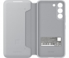 Чехол-книжка Samsung Smart LED View Cover для Samsung Galaxy S22 (EF-NS901PJEGRU) Light Gray - фото 5 - Samsung Experience Store — брендовый интернет-магазин